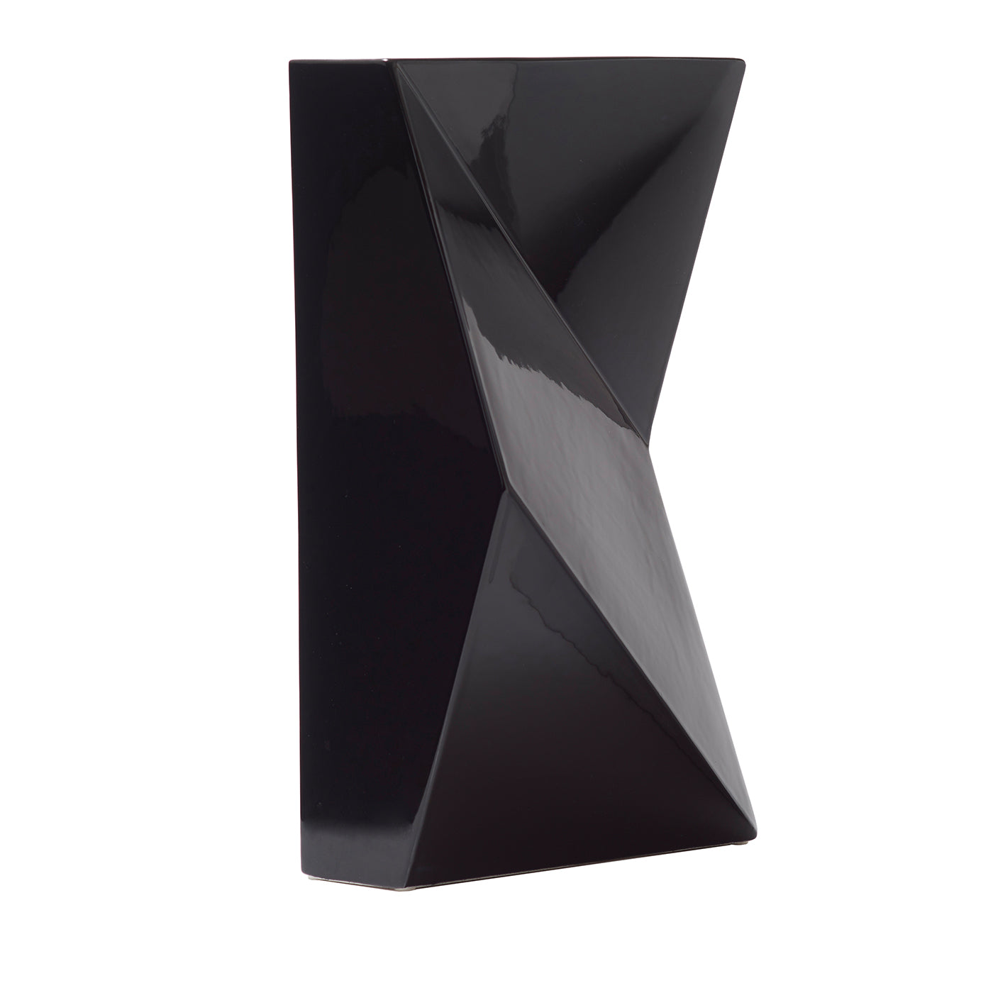 Schwarze Verso-Vase von Antonio Saporito - Alternative Ansicht 3
