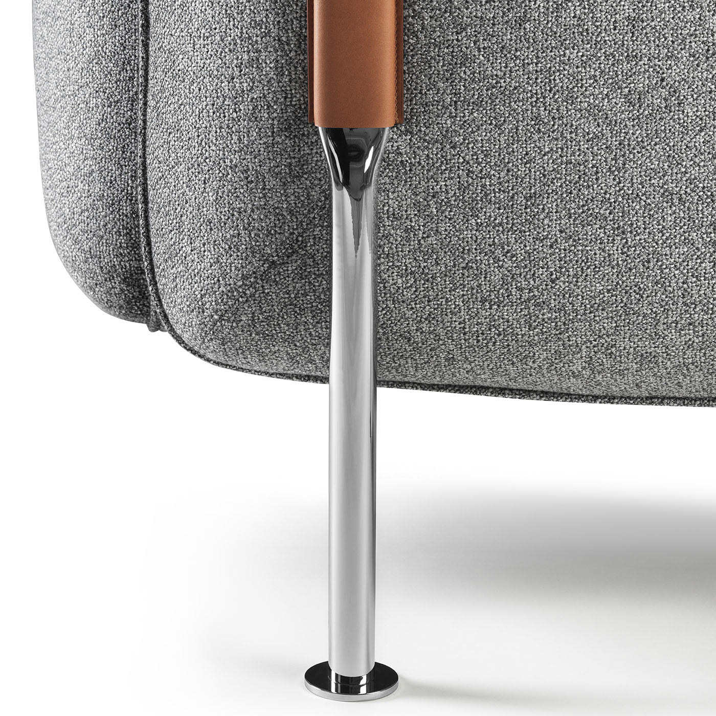 Tasca 3-Sitzer Sofa aus grauem Stoff - Alternative Ansicht 5