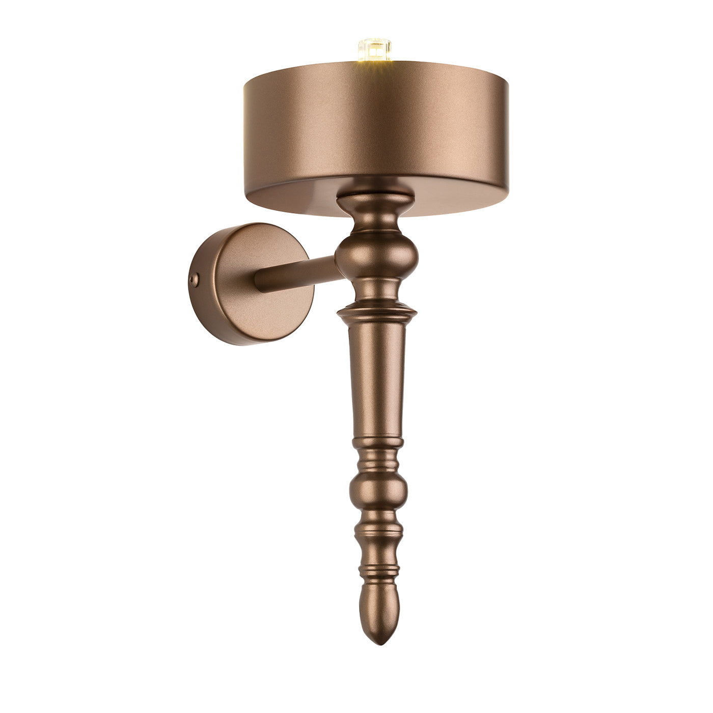 Bronze Finish Metal Wall Lamp - Main view