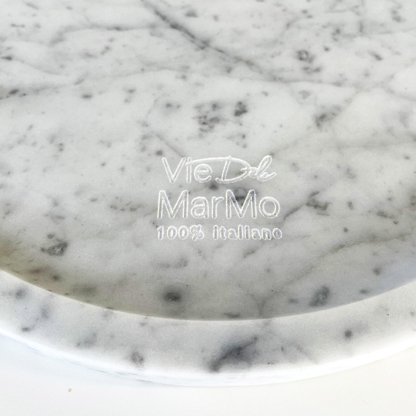 Cut Stone Round Carrara Cutting Board by M. Montanari - Alternative view 2