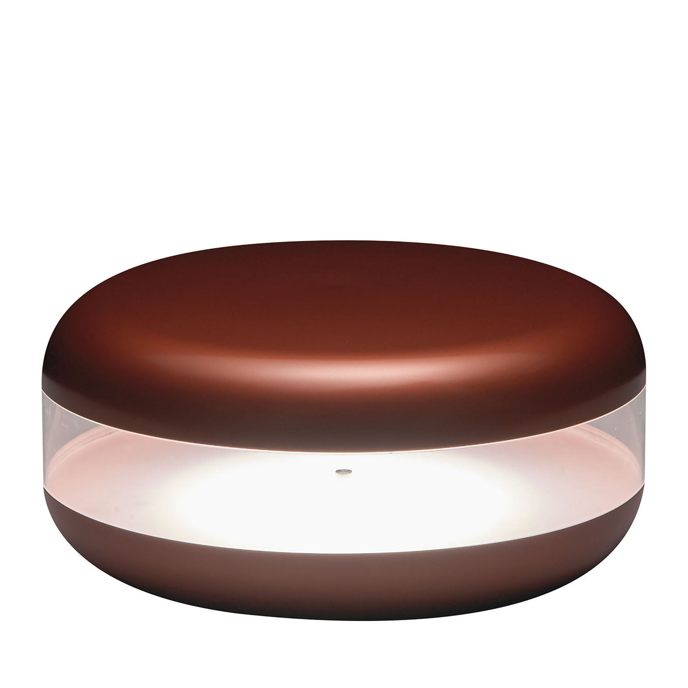 Macaron Red Table Lamp by Parisotto + Formenton - Main view