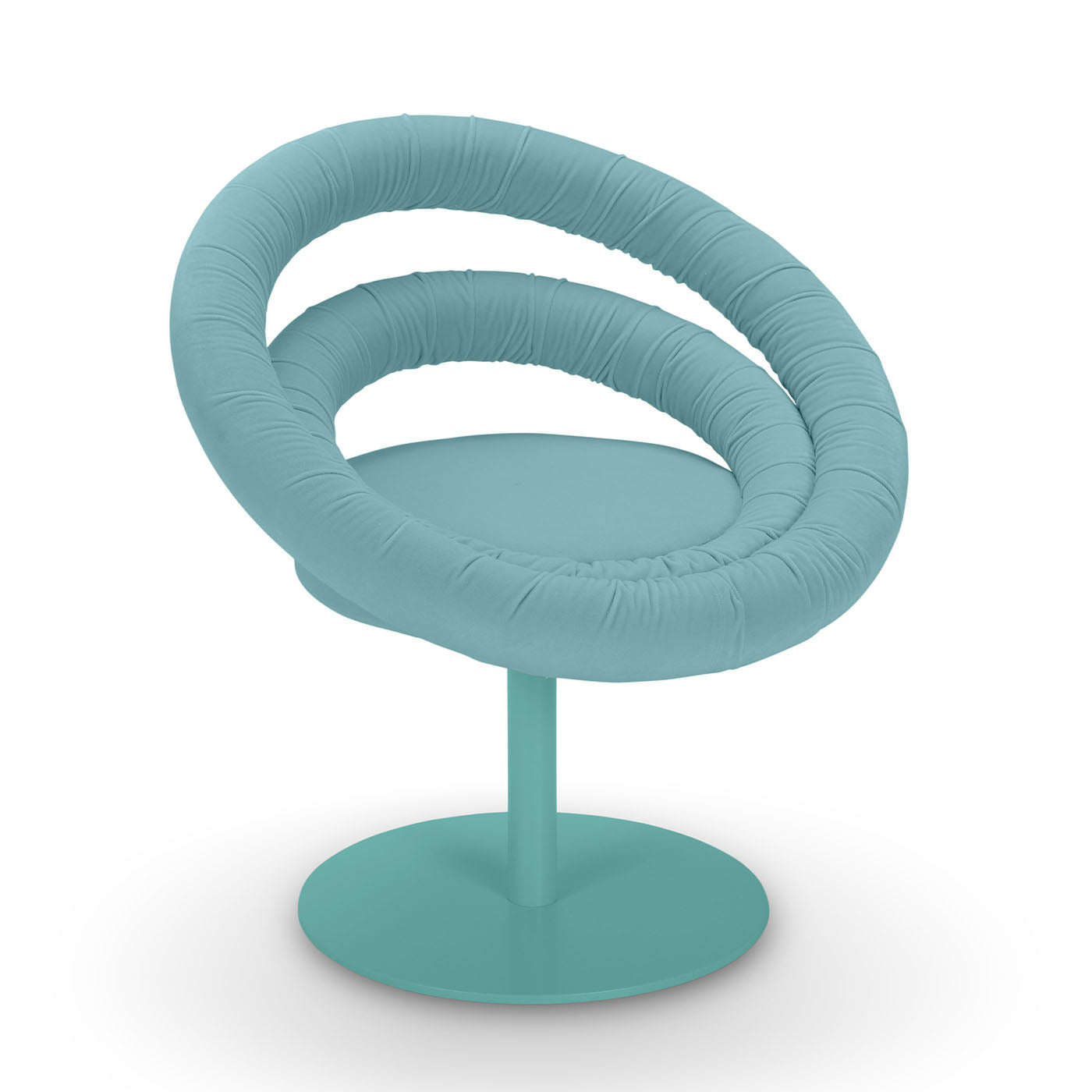 Circle Light Blue Chair By Roberto Giacomucci &amp; Nicola Cerasa - Vue alternative 1