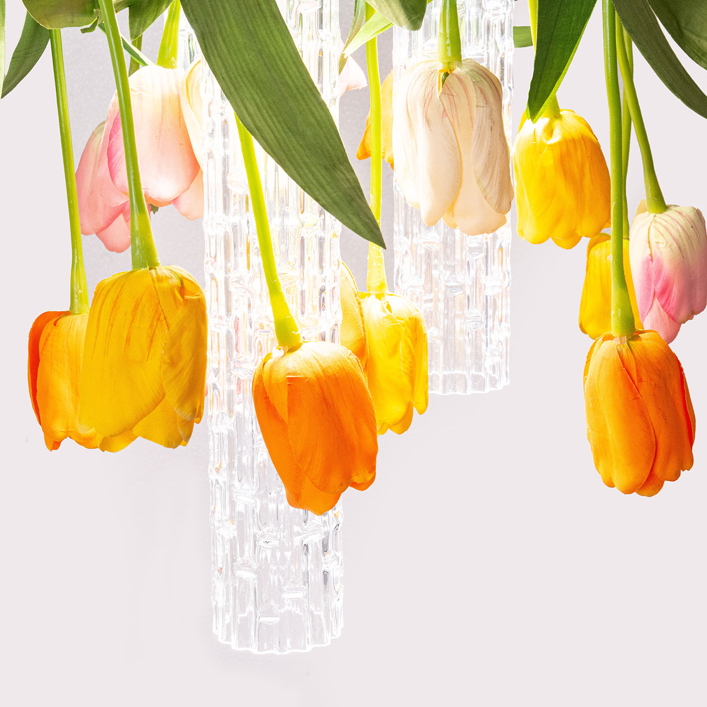 Lustre tulipe rond Flower Power - Vue alternative 1