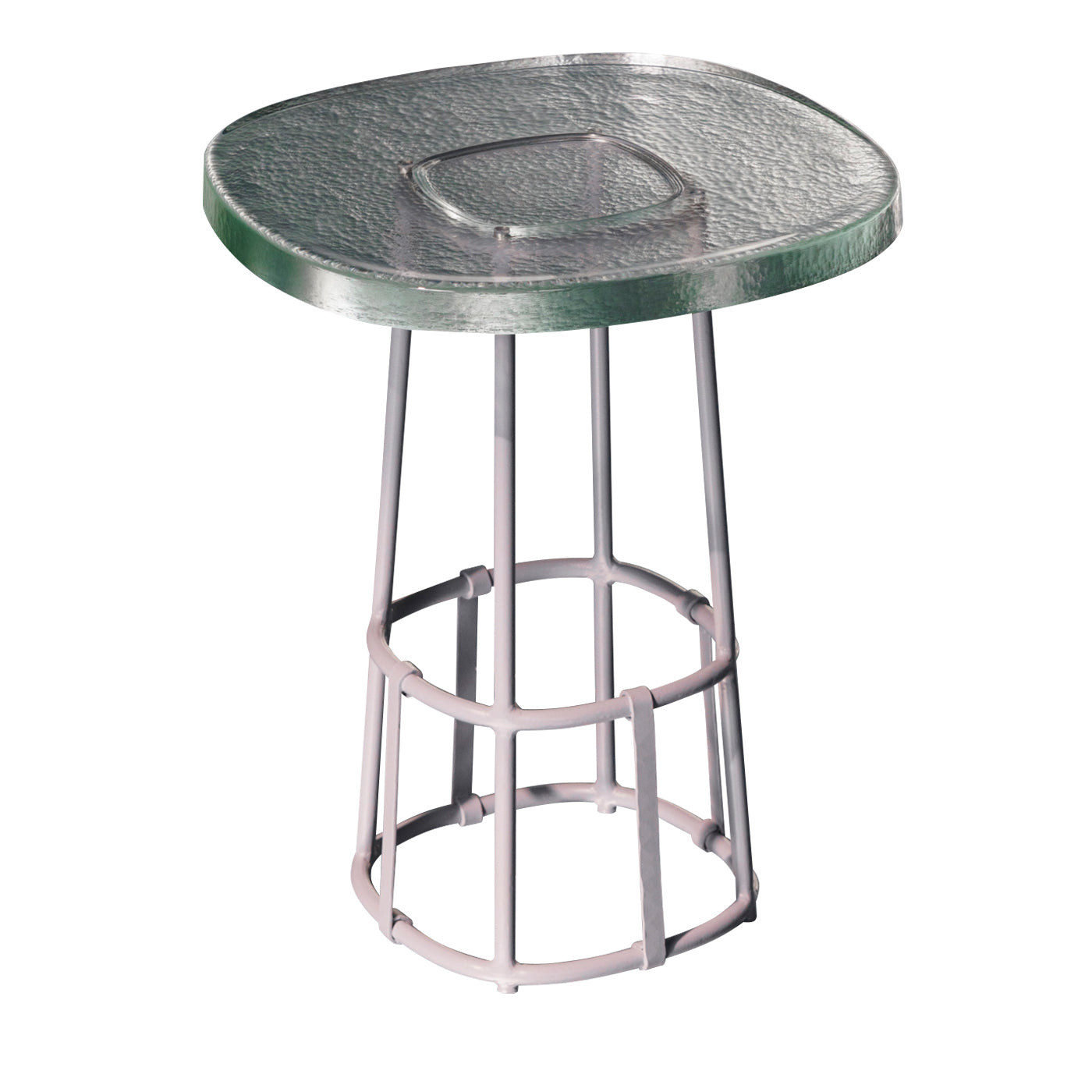 Dolmen Glass Side Table by Margherita Rui - Main view