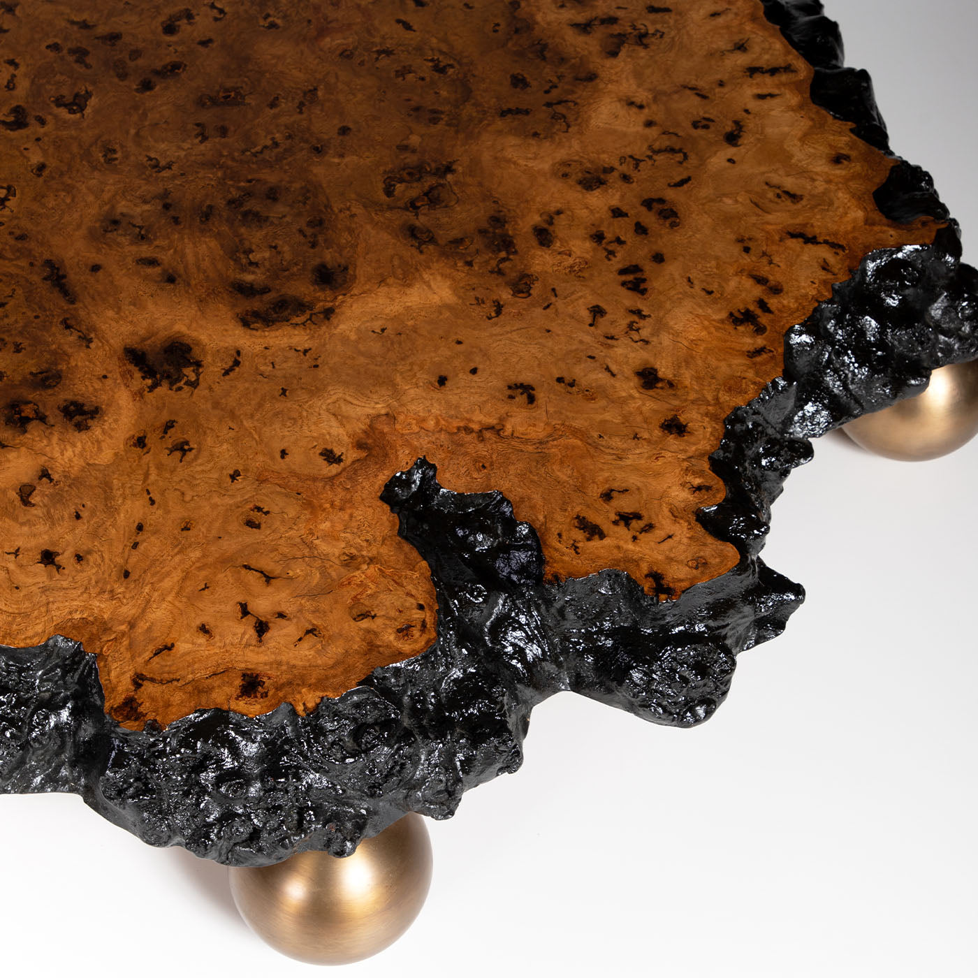 Magma I Footed Oak Briar Coffee Table - Alternative view 2