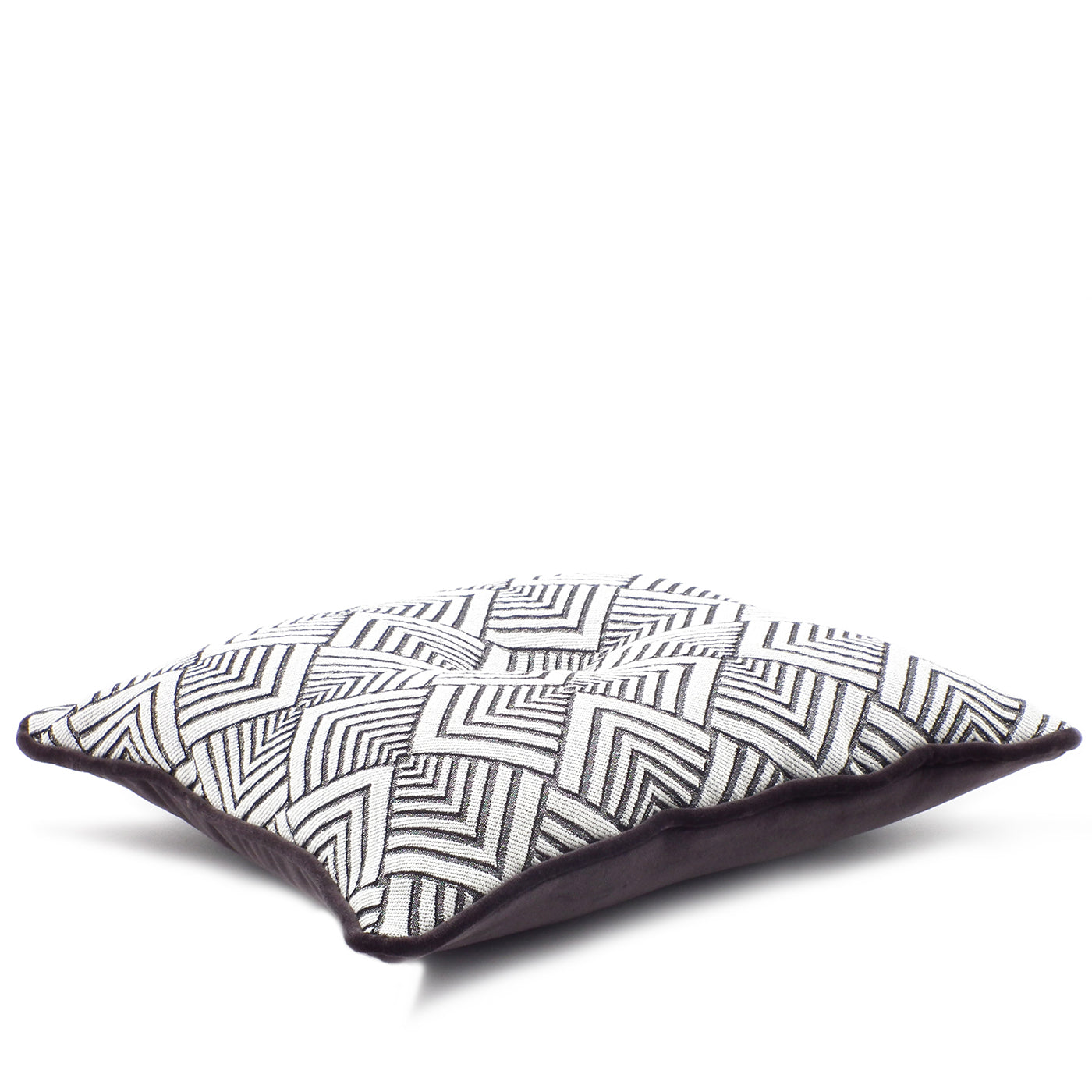 Coussin Carrè en tissu jacquard Hypnose Deco - Vue alternative 2