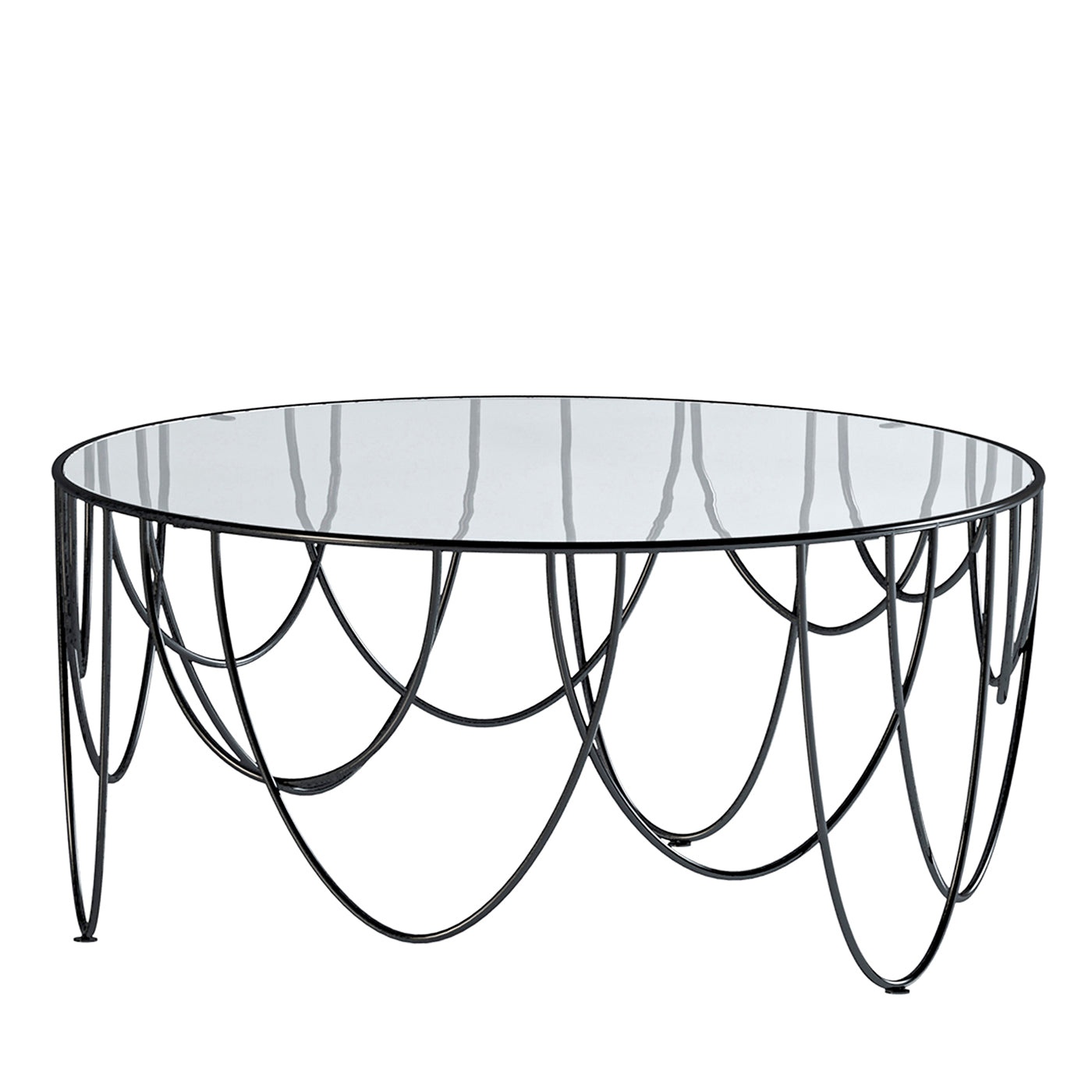 Drapery 80 Round Indoor Side Table - Main view