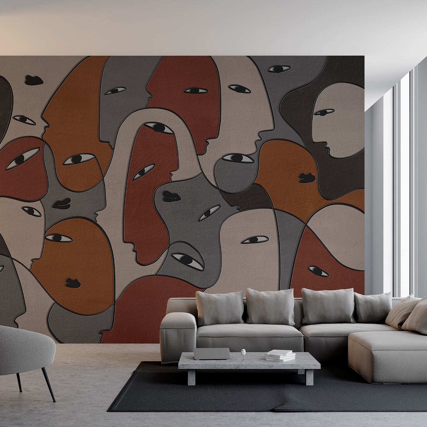 innerLine 808 textured wallpaper - Alternative view 1