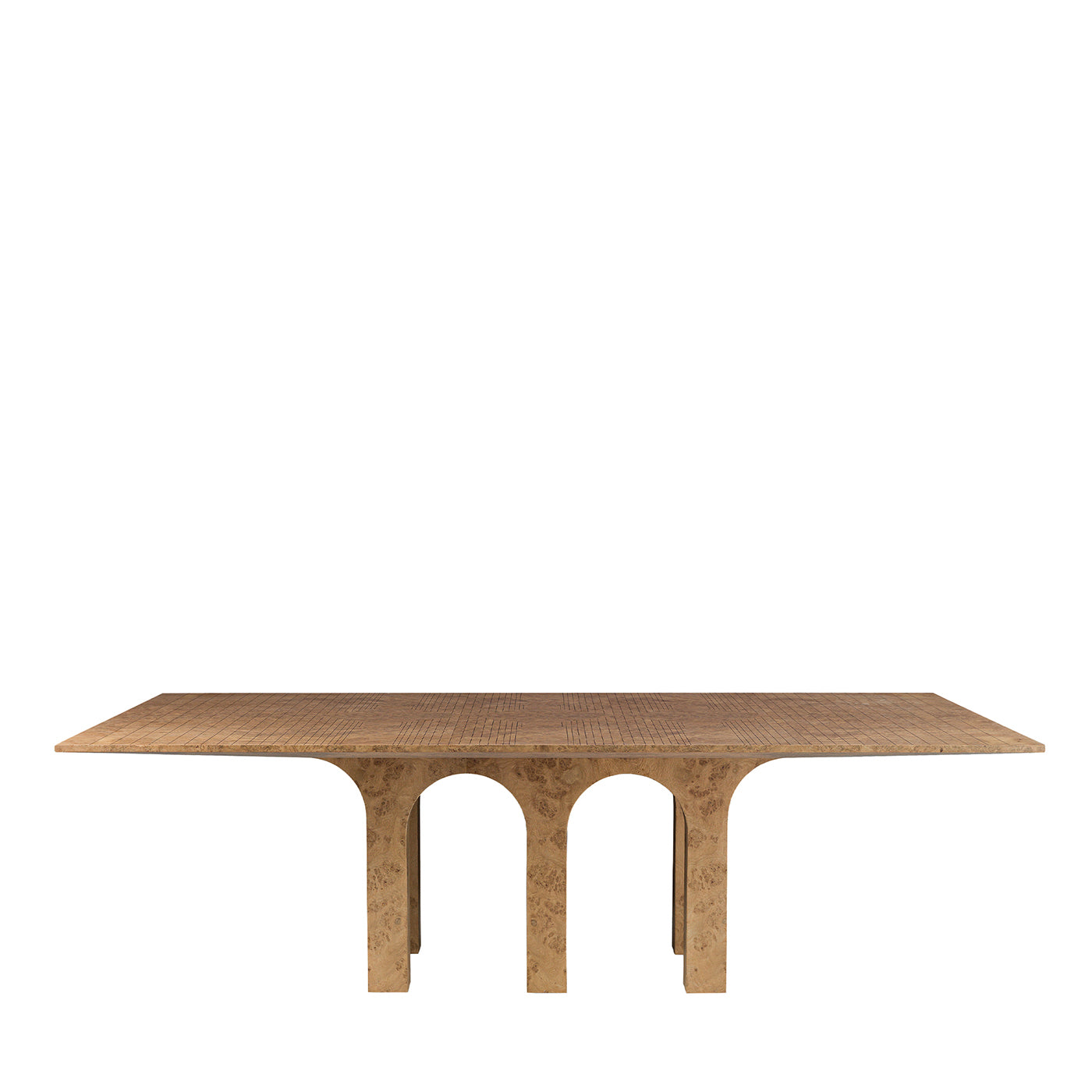 ARCHI Dining Table in burl by StorageMilano - Main view