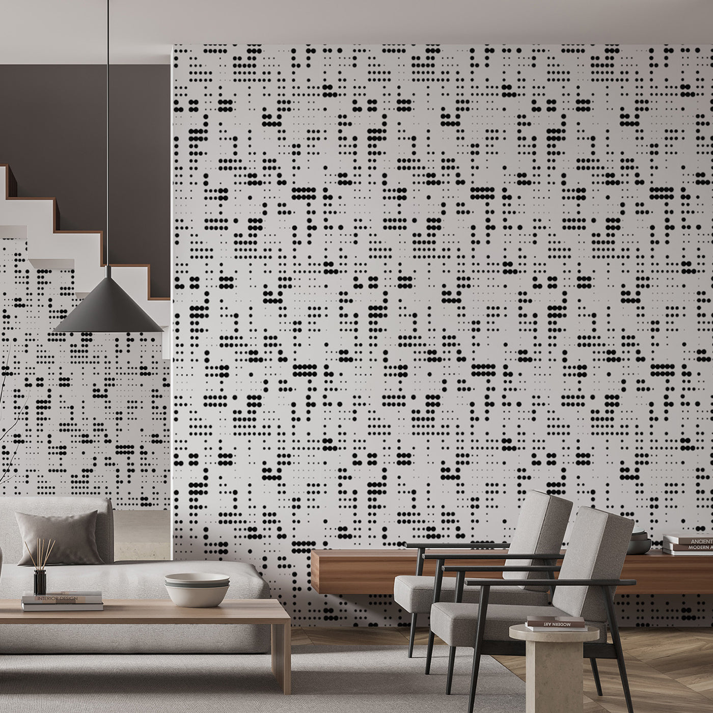Bhaus100 Black & White Wallpaper - Alternative view 1