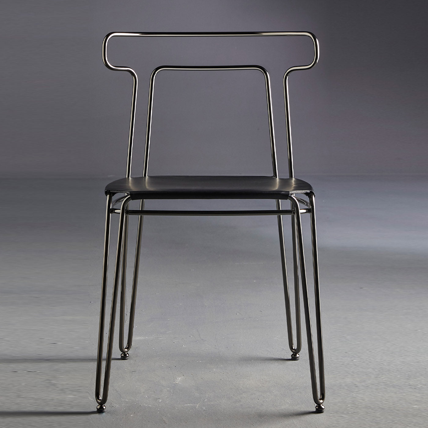 Chaise noire Jackie de S. Grassi - Vue alternative 2