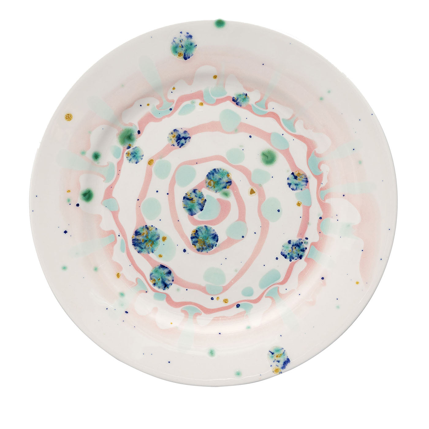 Set of 2 Winter Dessert Rim Plates - Main view