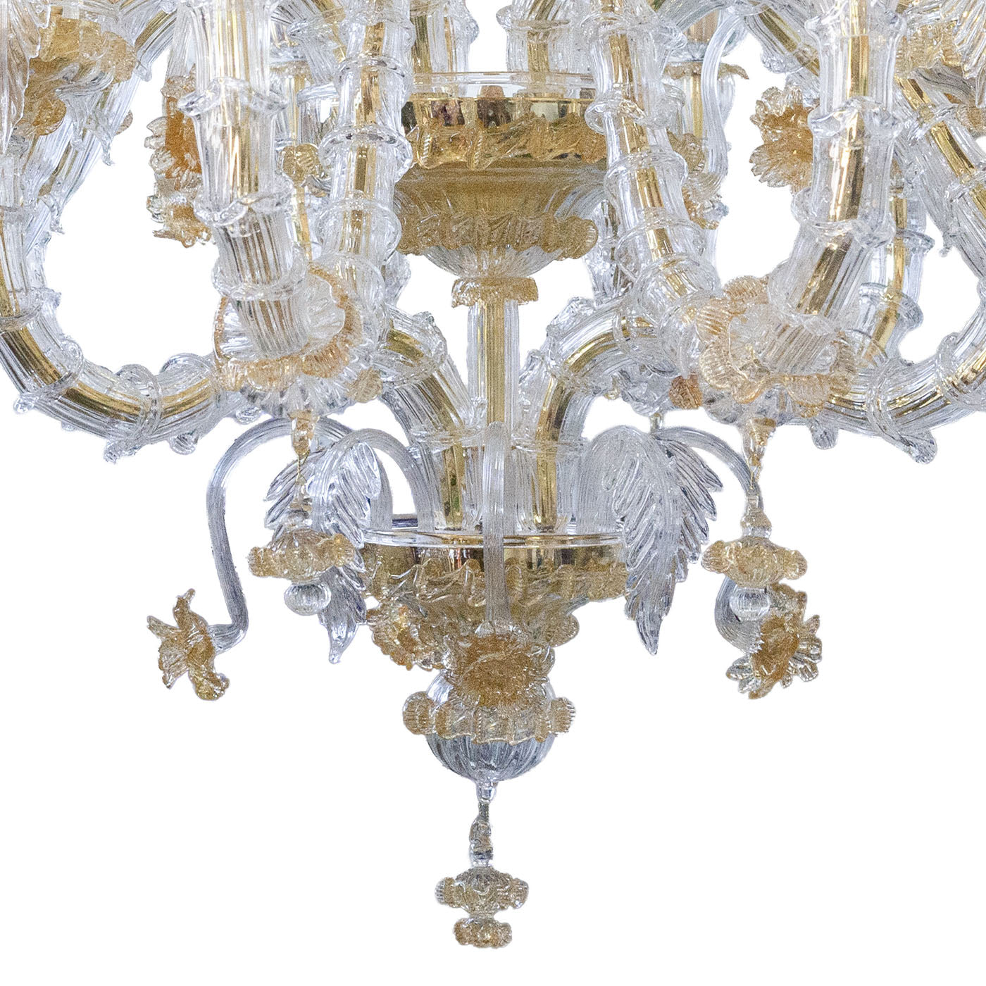 Gaia gold glass chandelier - Alternative view 4