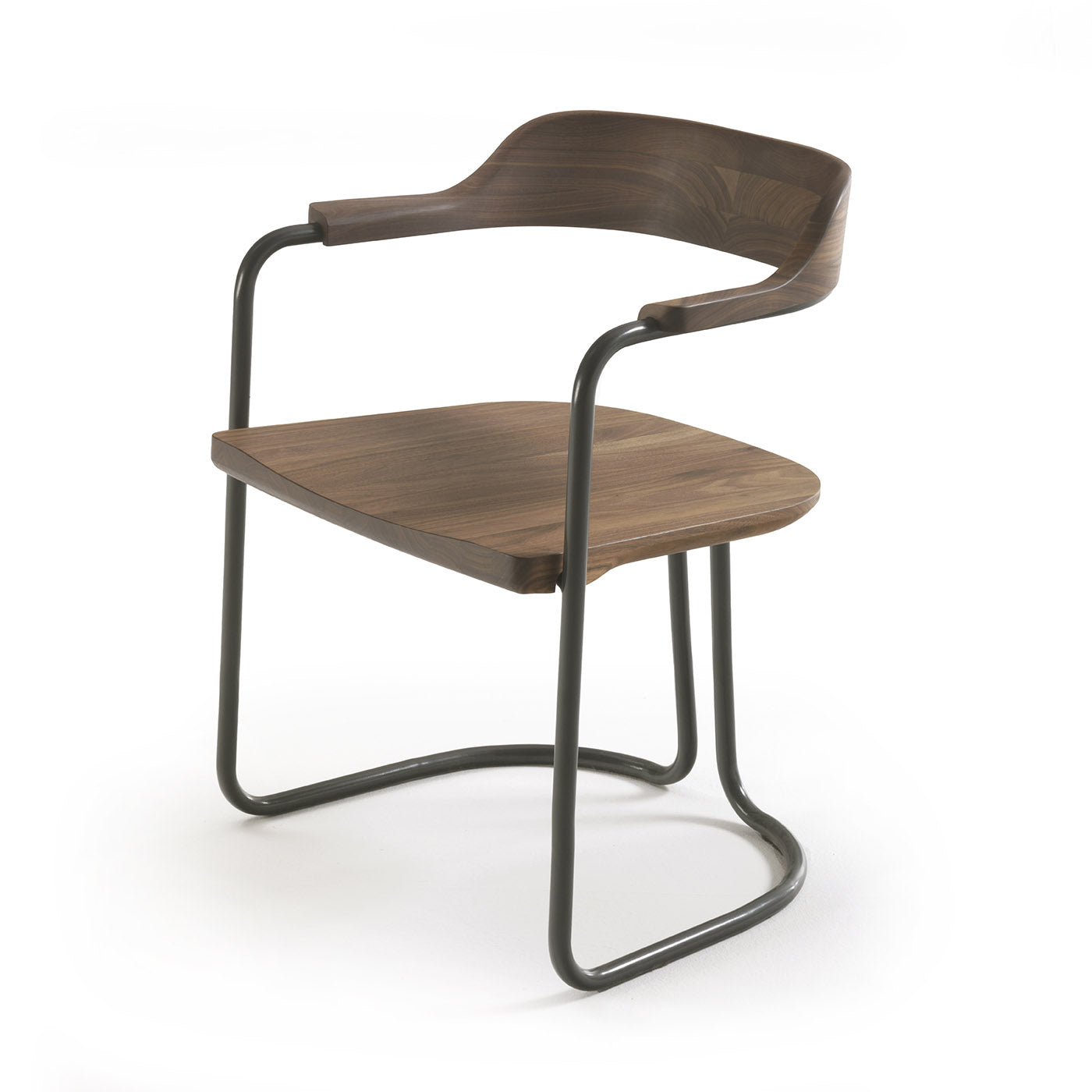 Tubular Anthracite-Gray Chair by Jamie Durie - Alternative view 4