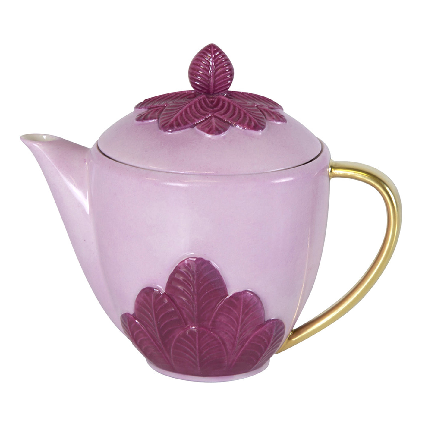 PEACOCK CREAMER - PURPLE AND GOLD - Main view