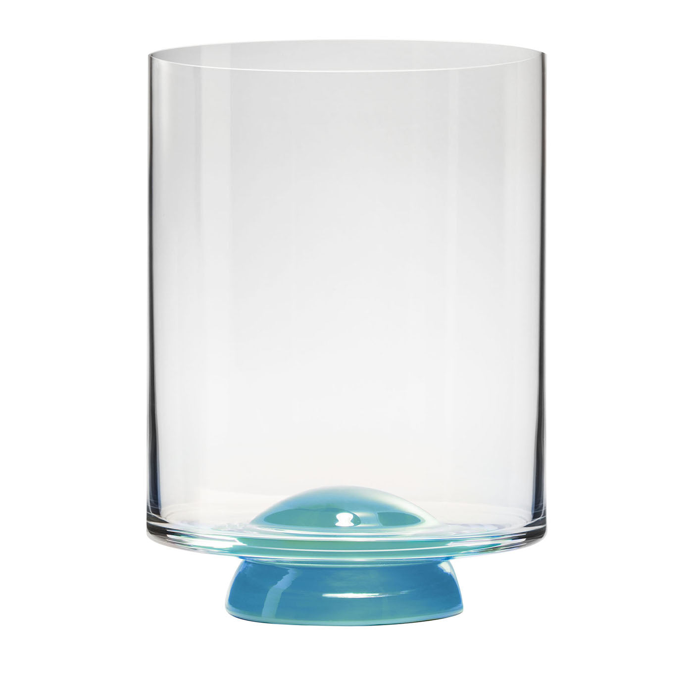 Dot Light-Blue & Transparent Glass by Giovanni Patalano - Main view
