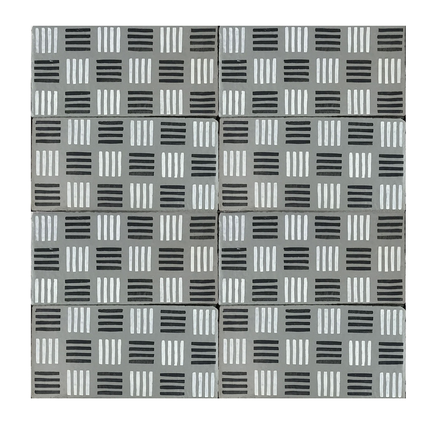 Daamè Set of 50 Rectangular Gray Tiles #2 - Main view