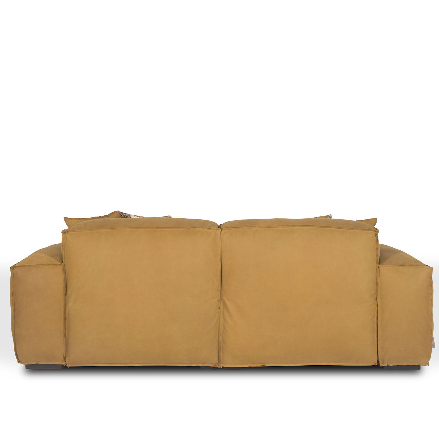 Placido Yellow Leather Sofa - Alternative view 5