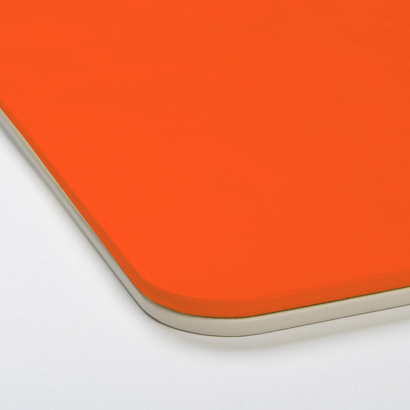 Mondrian Spritz Orange and Luna White Rectangular Placemat - Alternative view 1