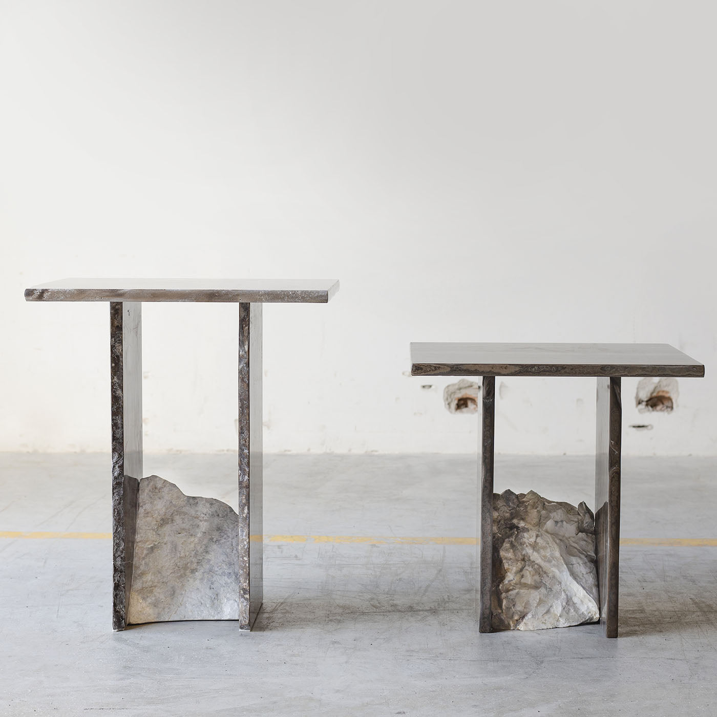 SST013-1 Eramosa Marble Side Table - Alternative view 5