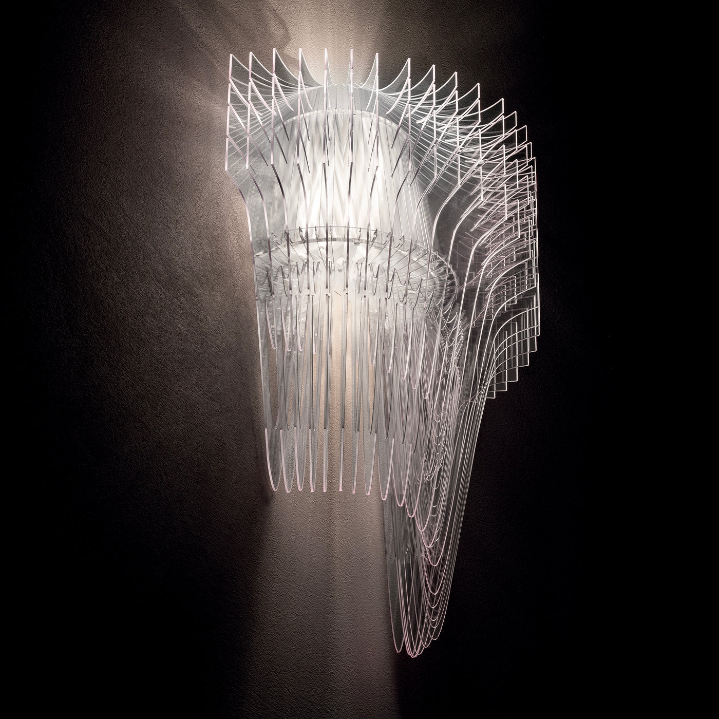 Lámpara de pared transparente Aria Applique de Zaha Hadid - Vista alternativa 2
