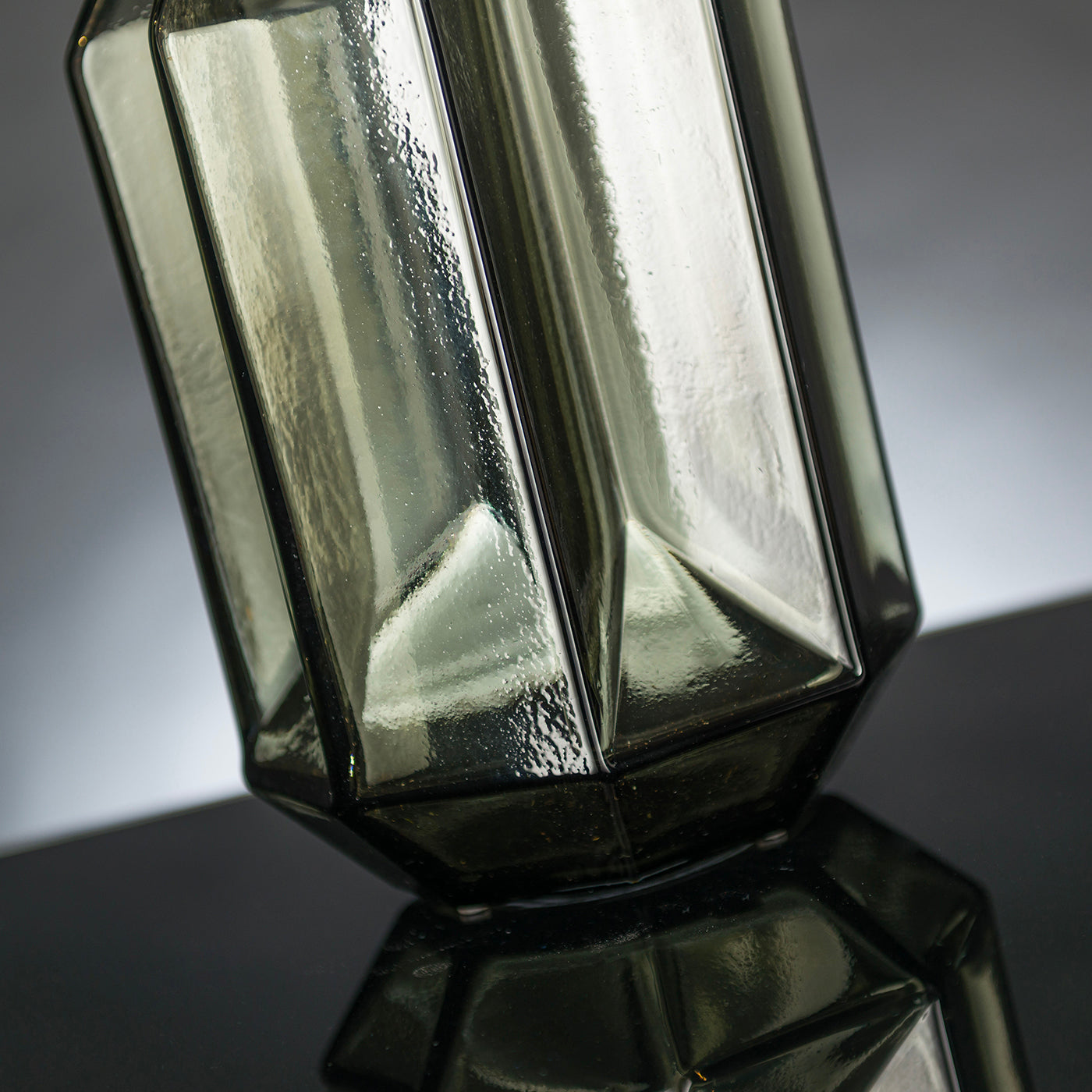Vase Asolo gris transparent - Vue alternative 1