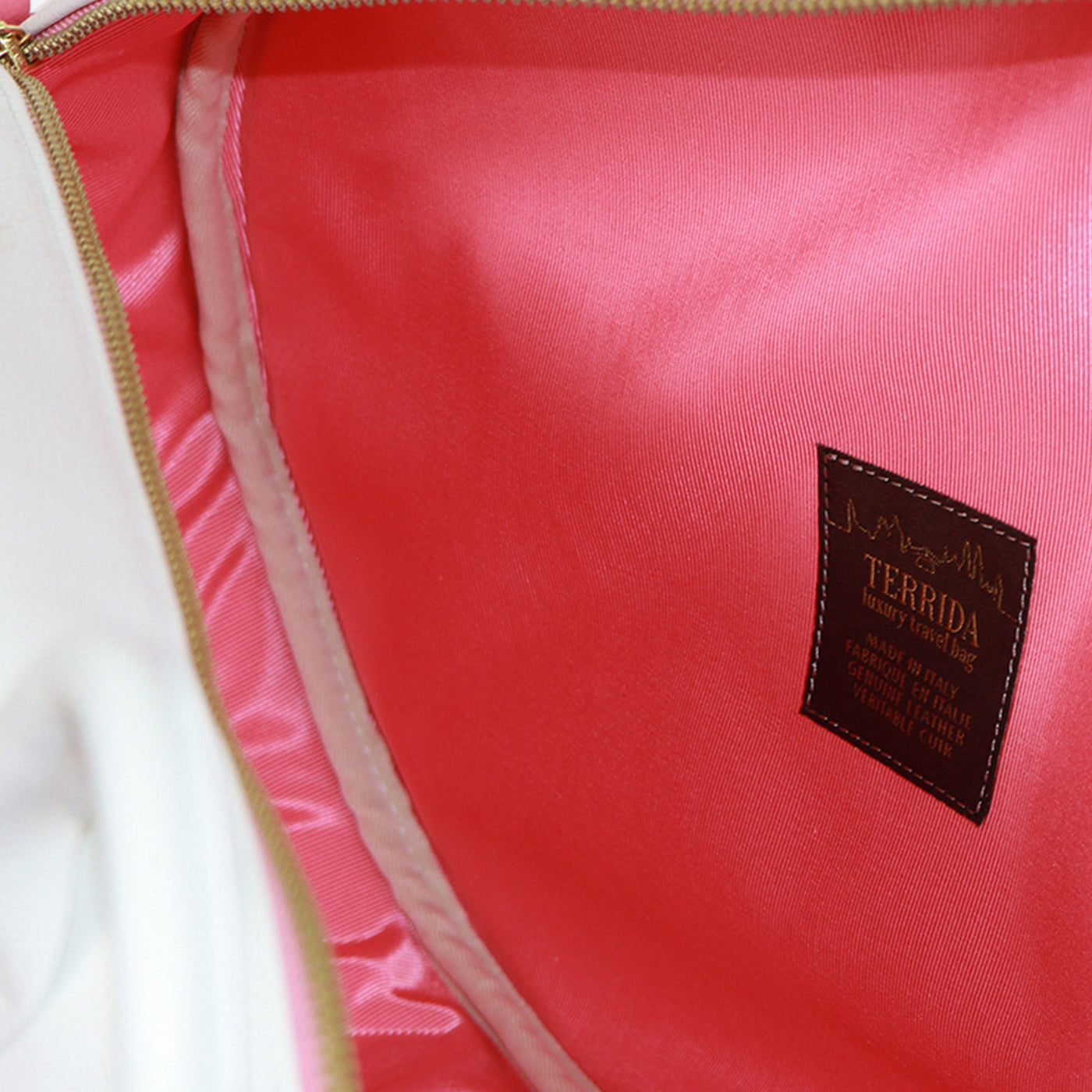 Durchsichtige rosa Tennistasche - Alternative Ansicht 1