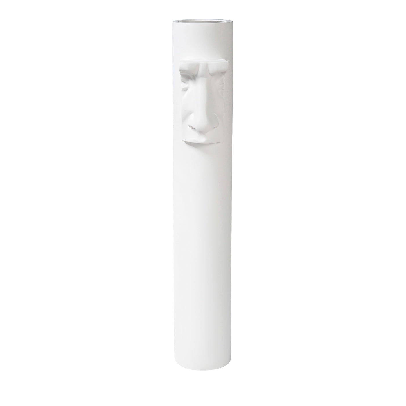 David's Nose White Vase - Main view