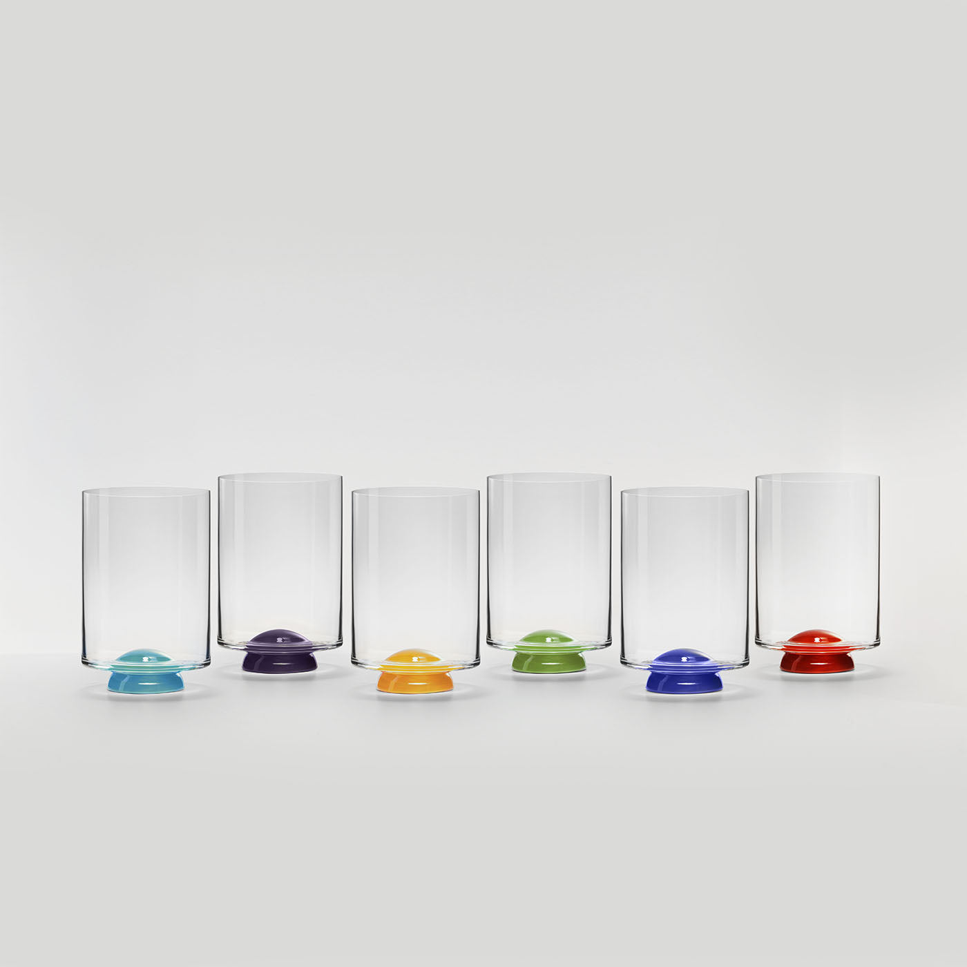 Dot Light-Blue & Transparent Glass by Giovanni Patalano - Alternative view 1