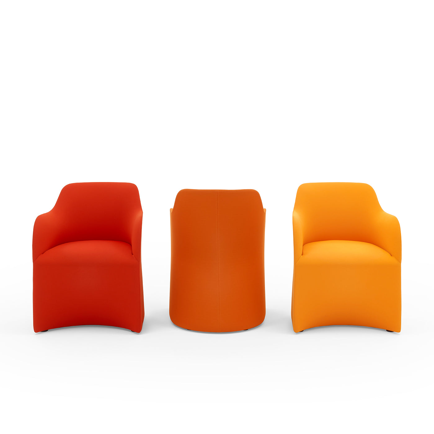 Maggy Big Orange Armchair by Basaglia + Rota Nodari - Alternative view 2