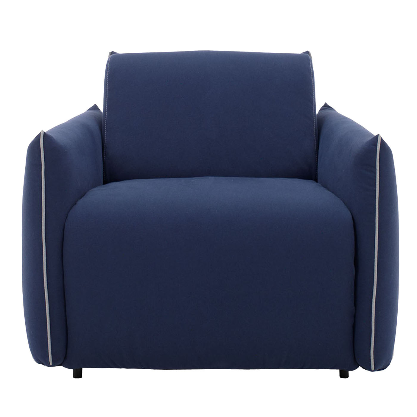 Facto Blue Armchair Bed - Main view
