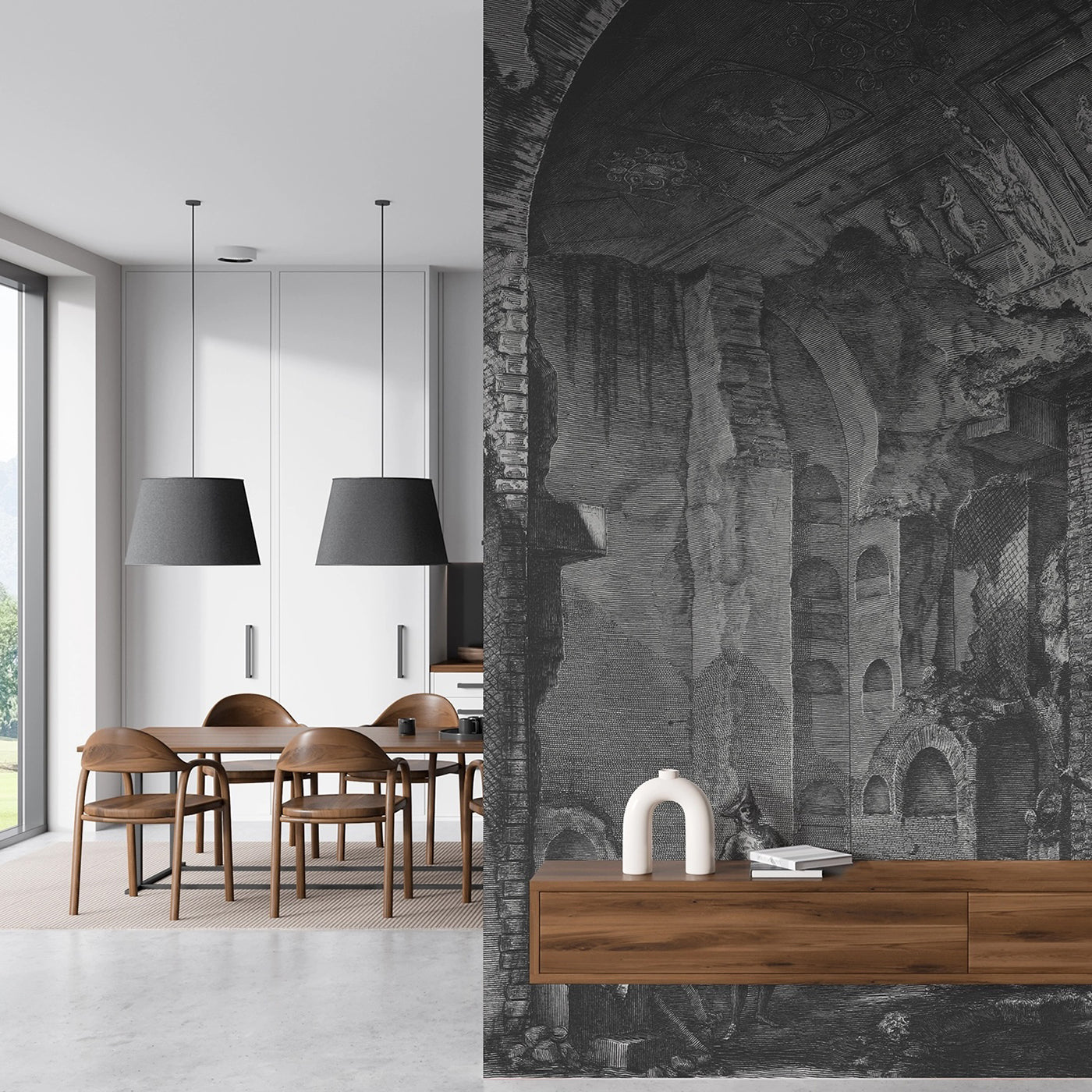 Romanus Prospectus Piranesi 22 Wallpaper - Alternative view 2