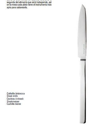 STILE Juego de 6 cuchillos para carne de Pininfarina - Vista alternativa 1