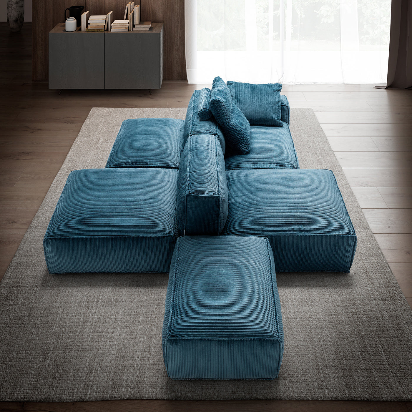 Astor Blue Sofa - Alternative view 4