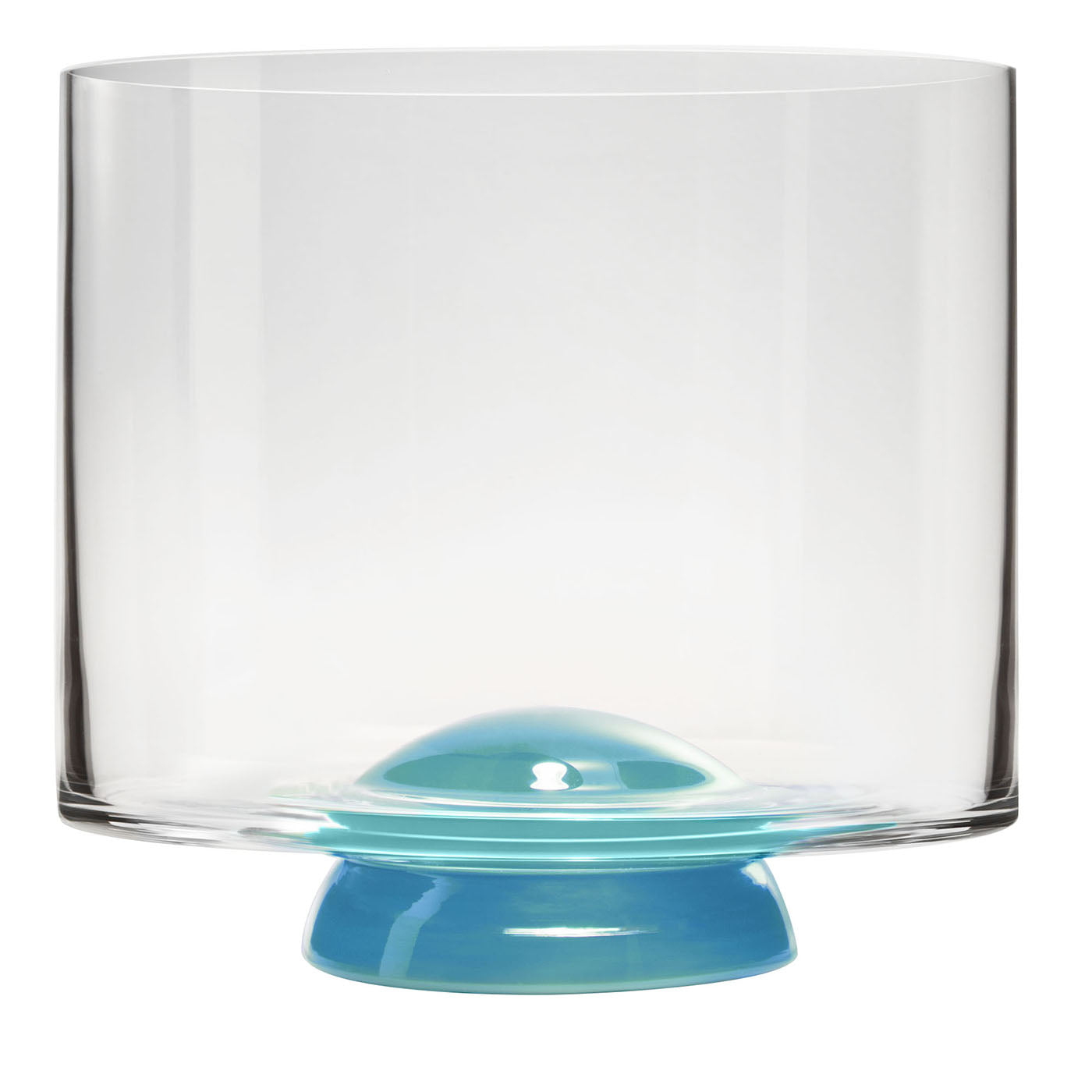 Vaso para whisky Dot Light-Blue &amp; Transparent de Giovanni Patalano - Vista principal