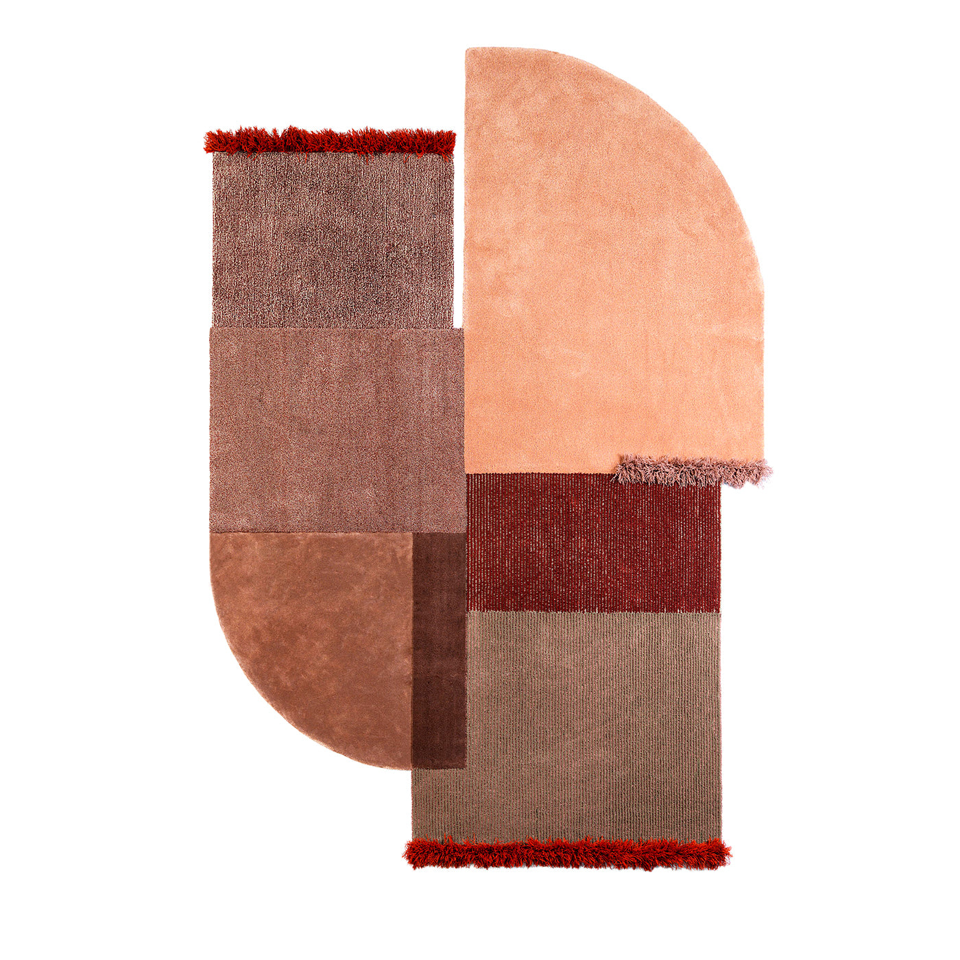 Selce #4 Emathite Red Rug by Studio Salaris - Main view