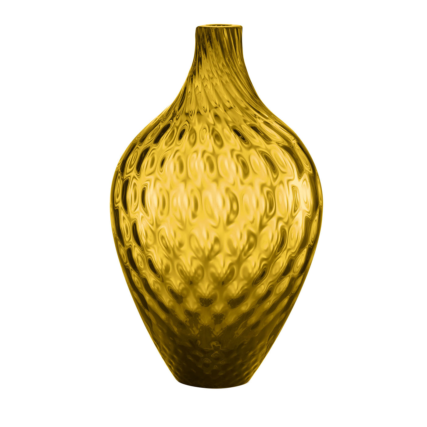 Vaso decorativo Samarcanda Tall Balloton Golden - Vista principale