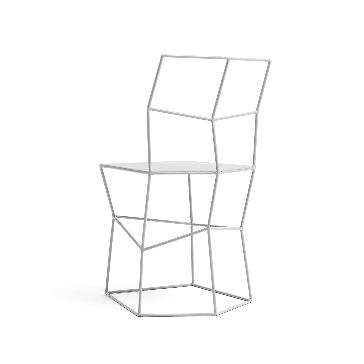 Milk-White Cushioned Chair - Alternative view 2