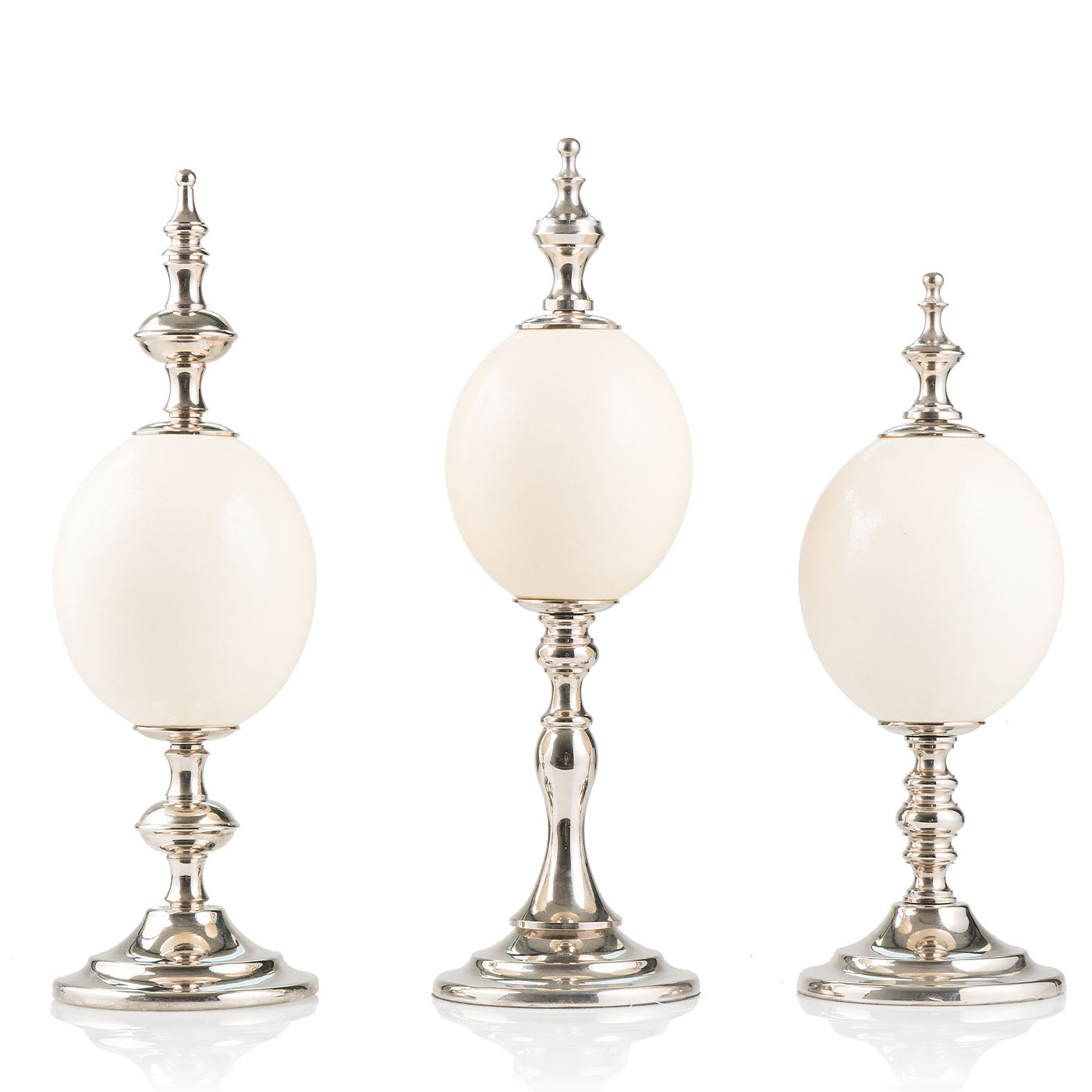 Ostrich Egg Check Decorative Sculpture #2 - Alternative view 3