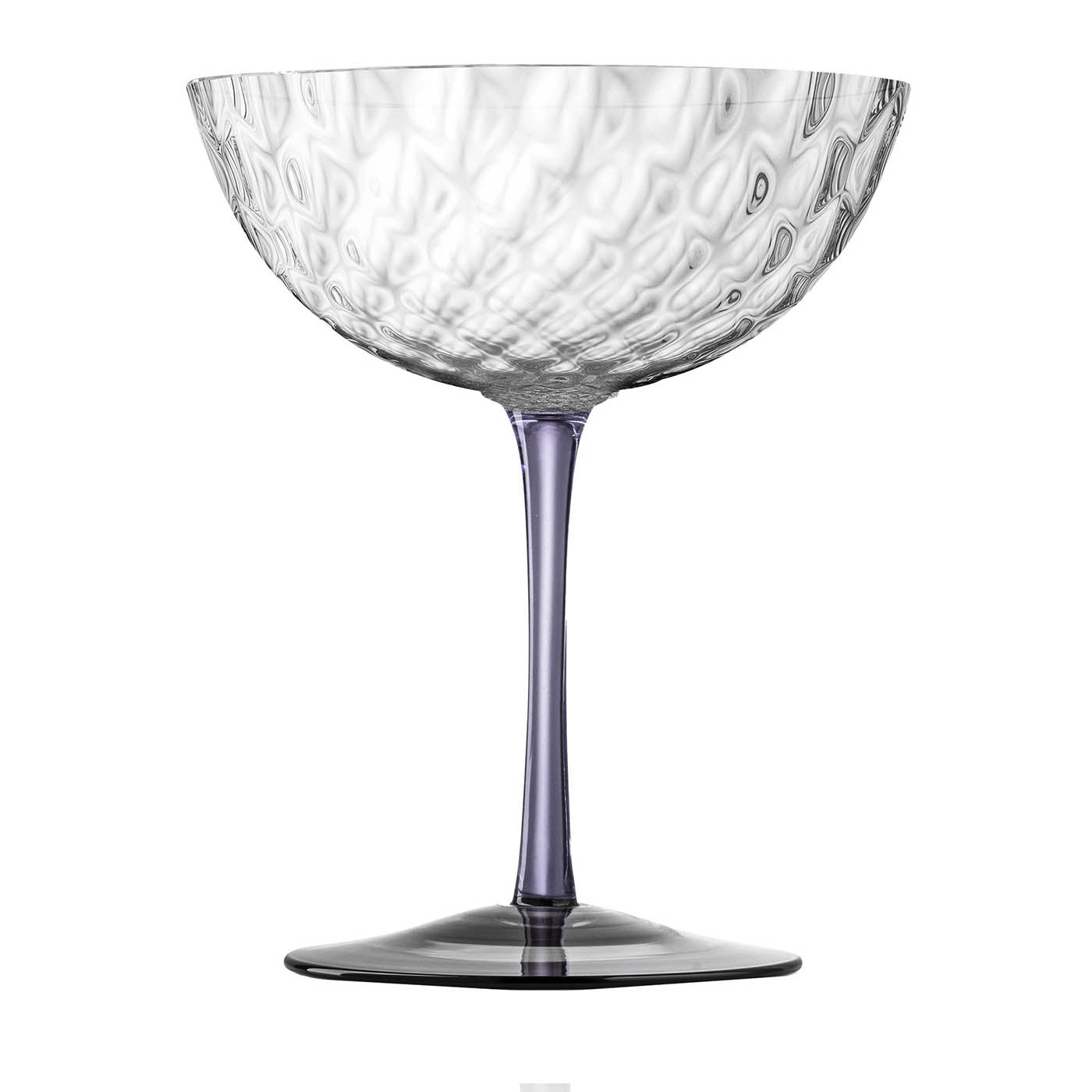 Glicine-Gray Balloton Champagne Saucer - Main view