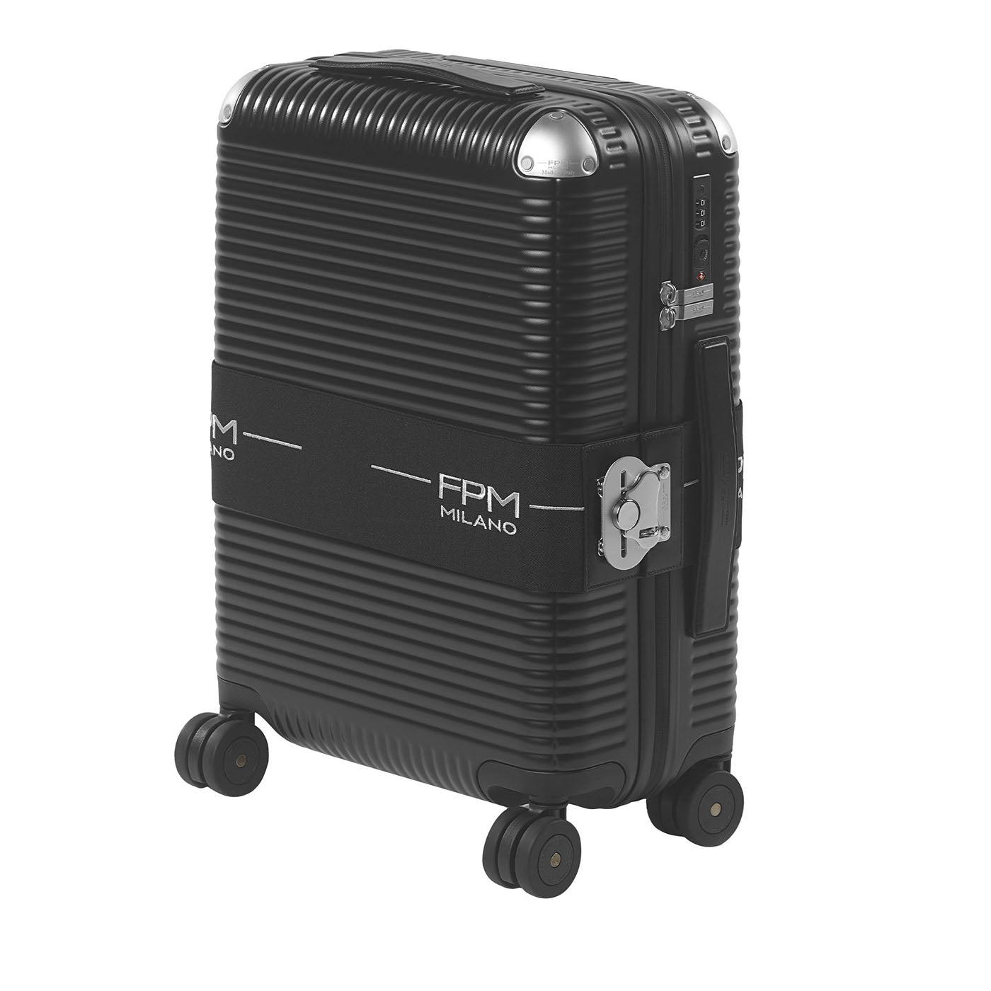 Bank Zip Deluxe Black Spinner 55 Luggage - Vue principale