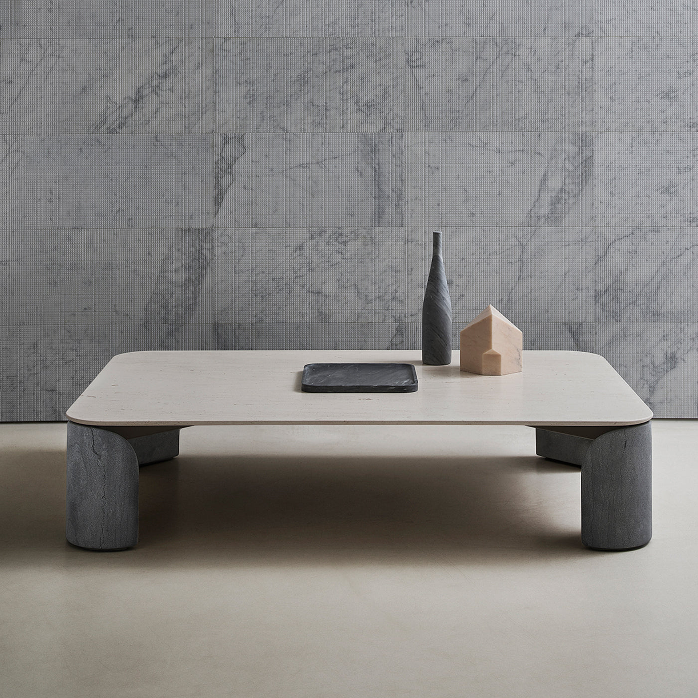 Taula White Carrara Rectangular Coffee Table - Alternative view 3