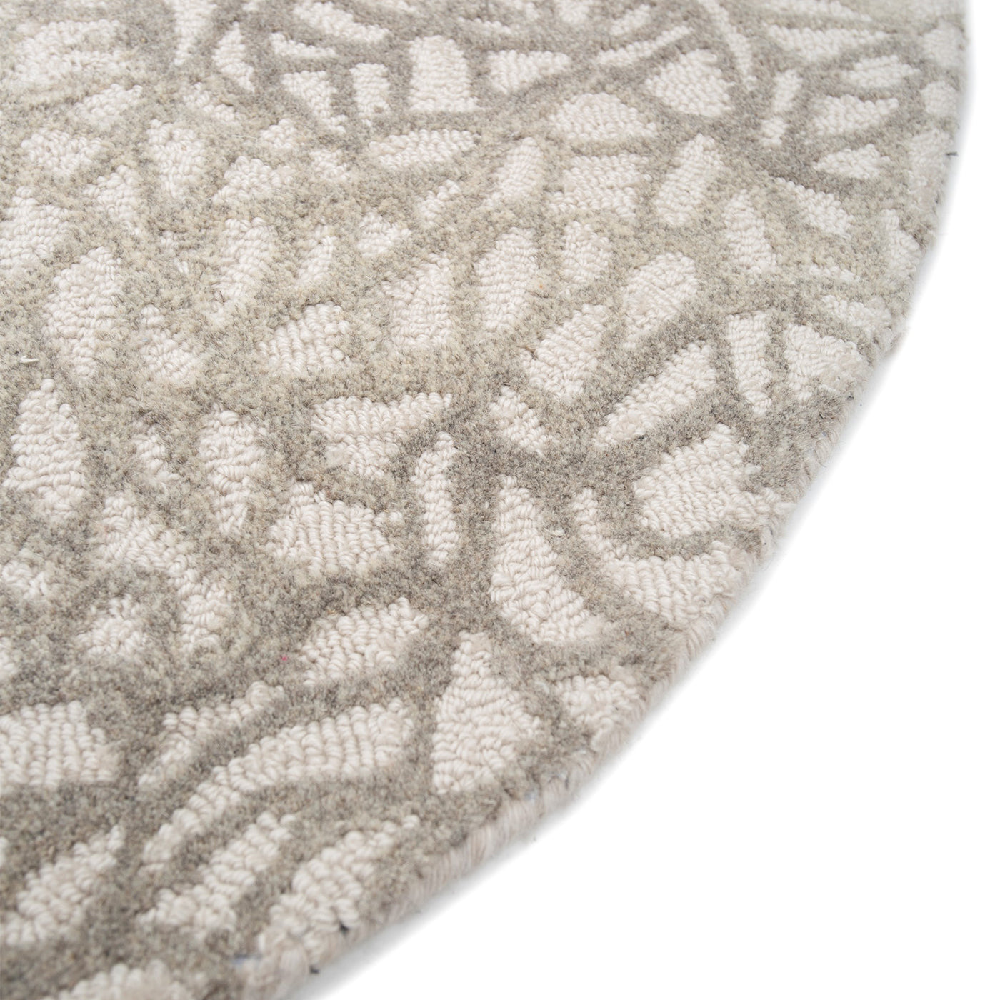 Lunar Landscape White & Natural Gray Hand Tufted Rug - Alternative view 1