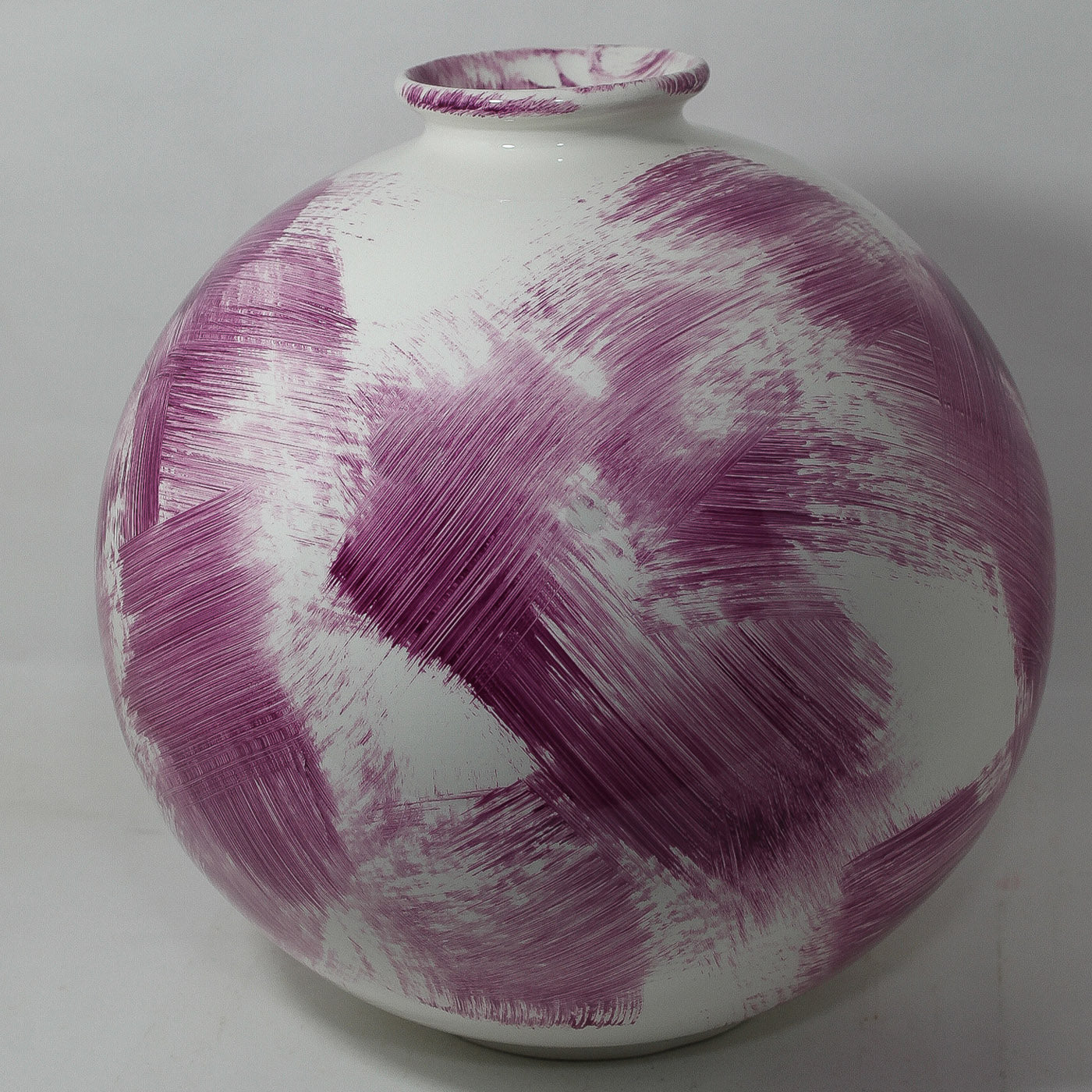 Craquele Purple Decorative Vase - Alternative view 3
