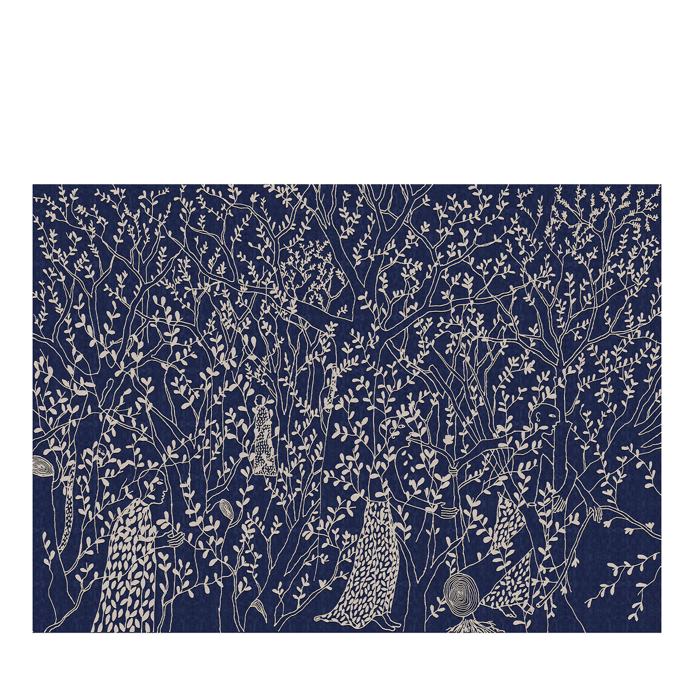 Blue Garden Season 1 Textured Wallpaper - Main view