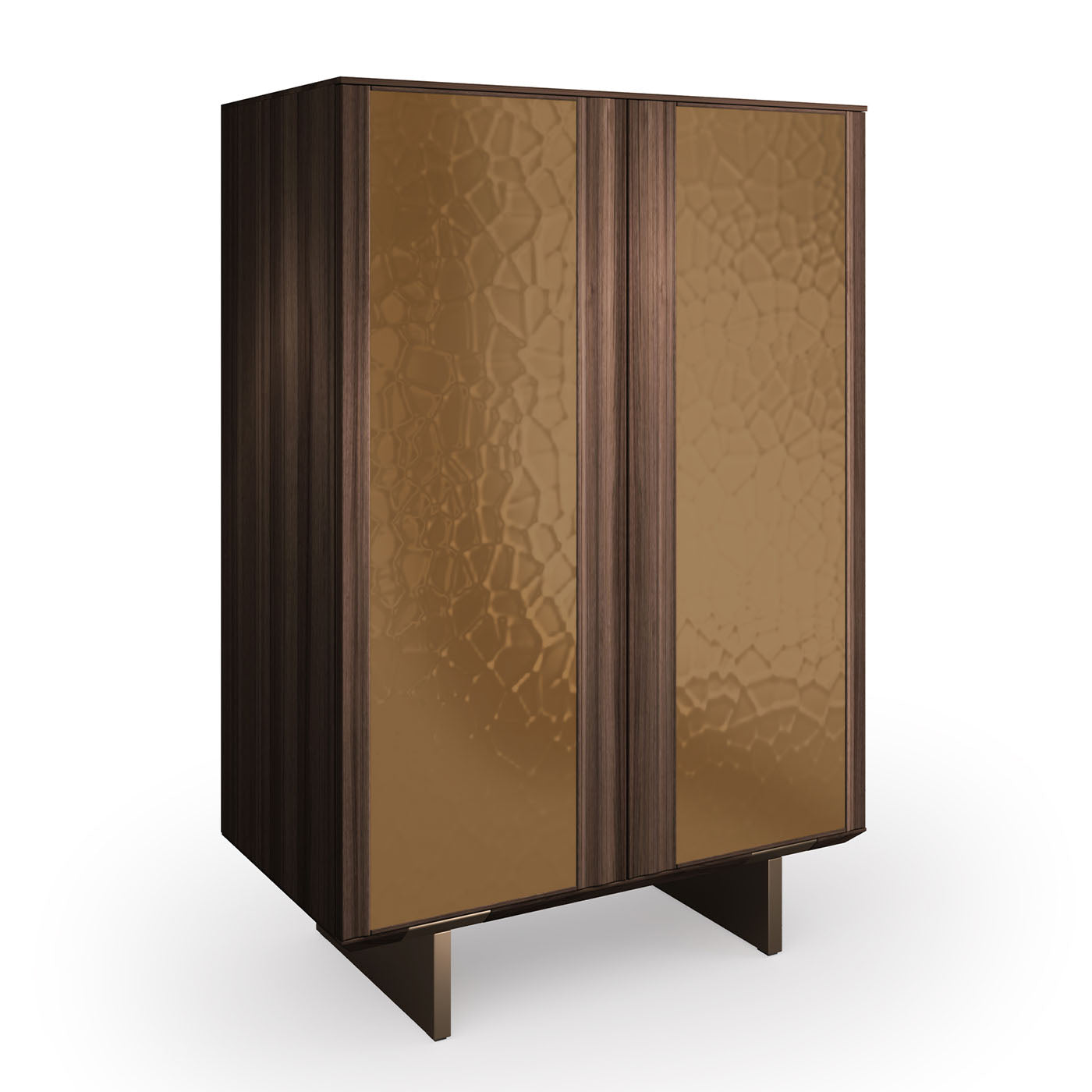 Solferino Bronze and Wood Cabinet - Alternative view 1