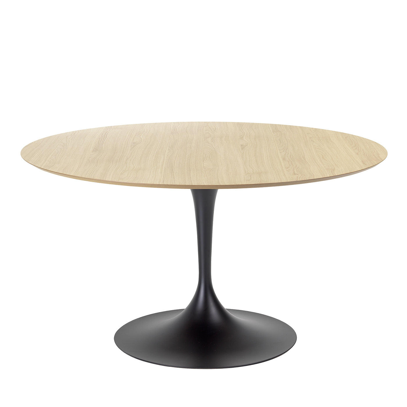 Itavolo Round Table with wooden Top - Main view