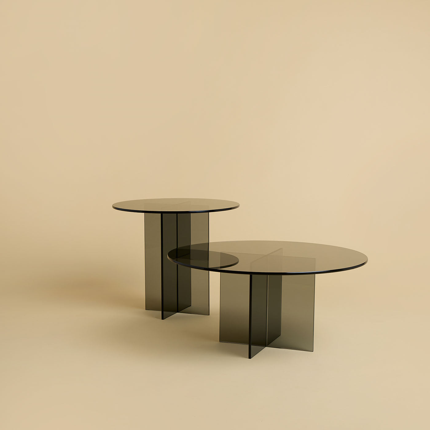 Honshu Smoked Glass Side Table - Alternative view 5