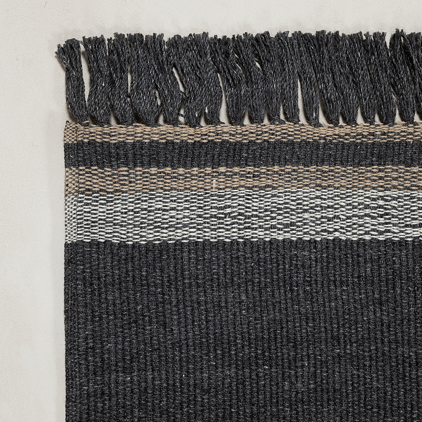 Coco Charcoal Recycled PET In&Outdoor Rug by Carlotta Fortuna #1 - Alternative view 2