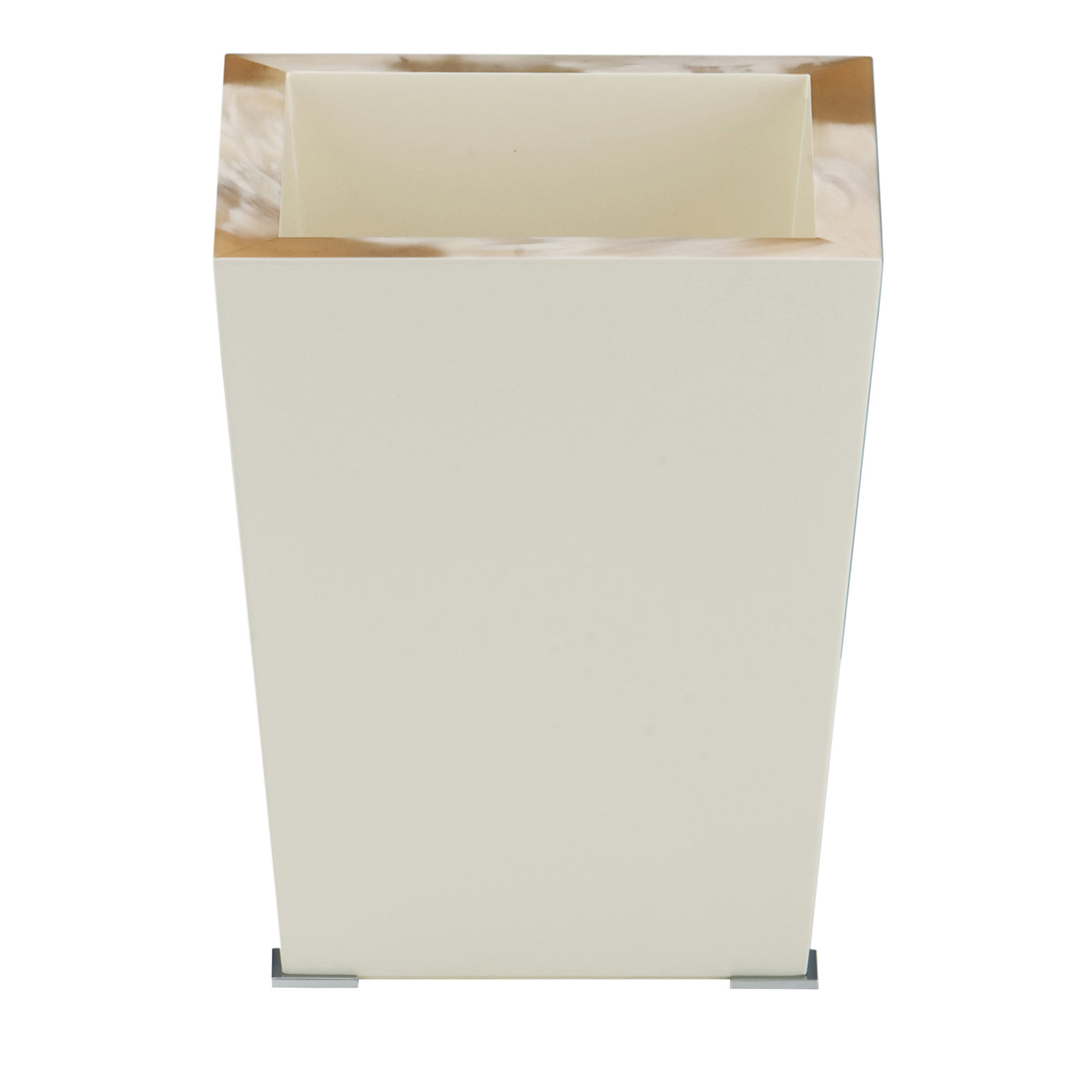 Fedro Ivory Bin with Horn Insert - Main view